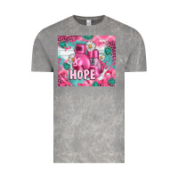 Cloud Rock Breast Cancer Boxing Gloves Vintage Tee - Artiststas