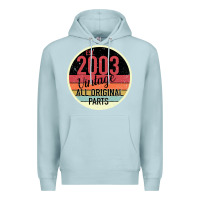 Blue Mist 16th Birthday gift Vintage 2003 Premium Hoodie - Bettercallsaul