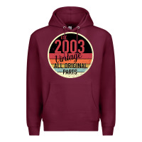 Burgundy 16th Birthday gift Vintage 2003 Premium Hoodie - Bettercallsaul