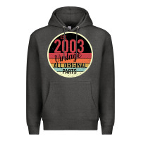 Charcoal Heather 16th Birthday gift Vintage 2003 Premium Hoodie - Bettercallsaul