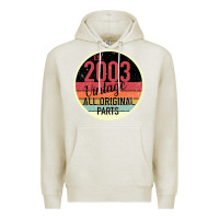 Oatmeal Heather 16th Birthday gift Vintage 2003 Premium Hoodie - Bettercallsaul