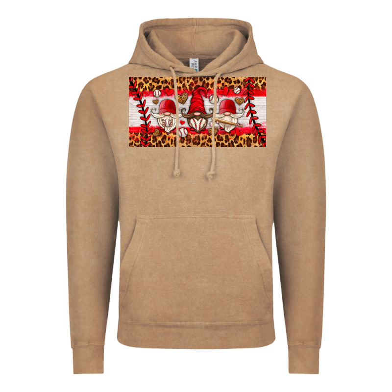 Baseball Gnome License Plate Vintage Hoodie by HRA Design Shop | Teevron