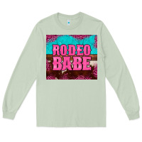 Matcha rodeo babe cowhide leopard turquoise Long Sleeve Tee - BarkalooDesign