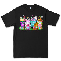 Black easter coffee cups Premium Tee - Zillion Design Studio