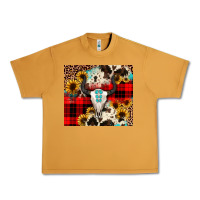 Peanut Butter bullskull Sunflower Urban Heavy Tee - JahusDesignShop