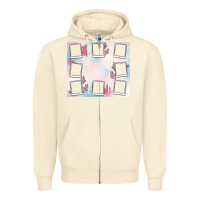 Sandshell add your text photo collage life Zipper Hoodie - MaliasSmallBusiness