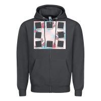 Smoke add your text photo collage life Zipper Hoodie - MaliasSmallBusiness