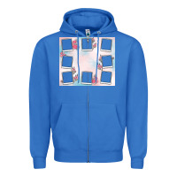 True Royal add your text photo collage life Zipper Hoodie - MaliasSmallBusiness