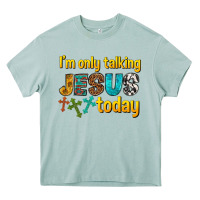 Arona im only talking jesus today Heavy Core Tee - texasbilliewilder