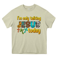 Mossy im only talking jesus today Heavy Core Tee - texasbilliewilder