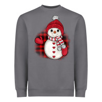 Storm christmas snowman Heavyweight Sweatshirt - JahusDesignShop