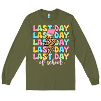 Army Green last day of school Long Sleeve Tee - JahusDesignShop