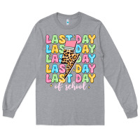 Heather Grey last day of school Long Sleeve Tee - JahusDesignShop