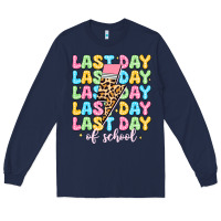 Navy last day of school Long Sleeve Tee - JahusDesignShop