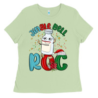 Matcha jingle bell roc Ladies Tee - MaliasSmallBusiness