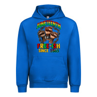 Cobalt juneteenth free ish since 1865 Urban Hoodie - CowGirlArtShop