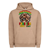 Pigment Burro juneteenth free ish since 1865 Urban Hoodie - CowGirlArtShop