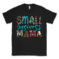 Black small business mama leopard turquoise aztec serape cowhide Classic Tee - Artiststas