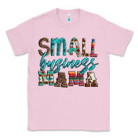 Bubblegum Pink small business mama leopard turquoise aztec serape cowhide Classic Tee - Artiststas