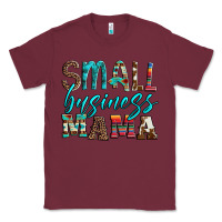 Burgundy small business mama leopard turquoise aztec serape cowhide Classic Tee - Artiststas