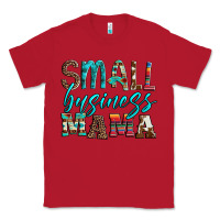Red small business mama leopard turquoise aztec serape cowhide Classic Tee - Artiststas