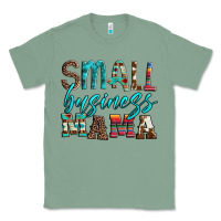 Sage small business mama leopard turquoise aztec serape cowhide Classic Tee - Artiststas