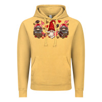 Vintage Mustard american football gnome Vintage Hoodie - HRA Design Shop
