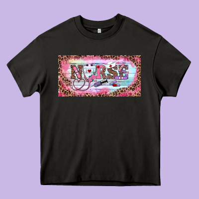 Heavy Core Tee Valentine's Day Nurse