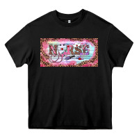 Black Valentine's Day Nurse Heavy Core Tee - RanaPortraitStore