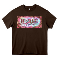 Chocolate Brown Valentine's Day Nurse Heavy Core Tee - RanaPortraitStore