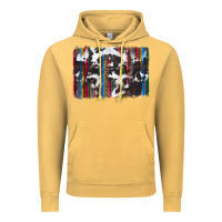 Vintage Mustard cowhide, leopard serape backgraund Vintage Hoodie - JahusDesignShop