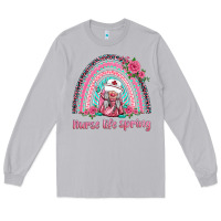 Moon Dust nurse life spring rainbow Long Sleeve Tee - BarkalooDesign