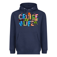 Navy cruise life Heavyweight Hoodie - LillyAllenDesigns