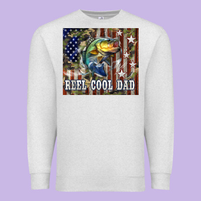 4th Of July Western Reel Cool Dad Bass Premium Sweatshirt Designed By Lillyallendesigns