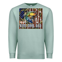 Seafoam 4th of July Western Reel Cool Dad Bass Premium Sweatshirt - LillyAllenDesigns