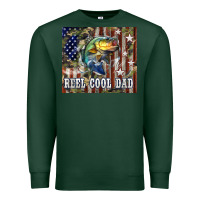 Sports Green 4th of July Western Reel Cool Dad Bass Premium Sweatshirt - LillyAllenDesigns