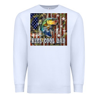 White 4th of July Western Reel Cool Dad Bass Premium Sweatshirt - LillyAllenDesigns