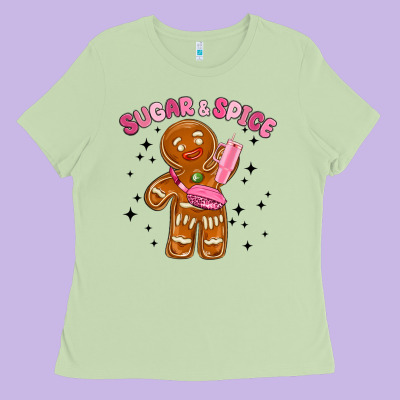Ladies Tee sugar and spice