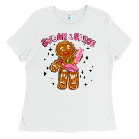White sugar and spice Ladies Tee - MaliasSmallBusiness