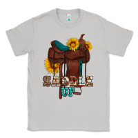 Moon Dust saddle up cowboy western sunflowers Classic Tee - Artiststas