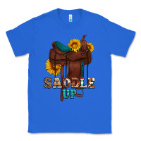 True Royal saddle up cowboy western sunflowers Classic Tee - Artiststas