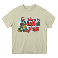Mossy i believe in santa paws Heavy Core Tee - Zillion Design Studio