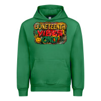 Emerald juneteenth vibes only Urban Hoodie - CowGirlArtShop