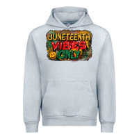 Heather Grey juneteenth vibes only Urban Hoodie - CowGirlArtShop
