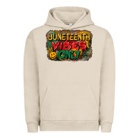 Pigment French Oak juneteenth vibes only Urban Hoodie - CowGirlArtShop