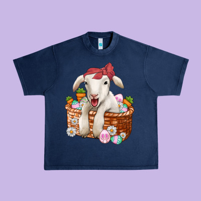 Easter Lamb Urban Heavy Tee Designed By Jasminsmagicworld