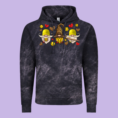 Softball Gnome Vintage Hoodie Designed By Hra Design Shop