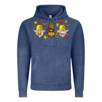 Vintage Denim softball gnome Vintage Hoodie - HRA Design Shop