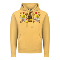Vintage Mustard softball gnome Vintage Hoodie - HRA Design Shop