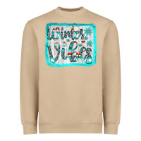 Mushroom winter vibes Heavyweight Sweatshirt - JahusDesignShop